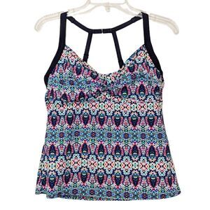 Women's‎ Title Nine Bathing Suit, Tank, Tankini Top Only, Underwire 34 D